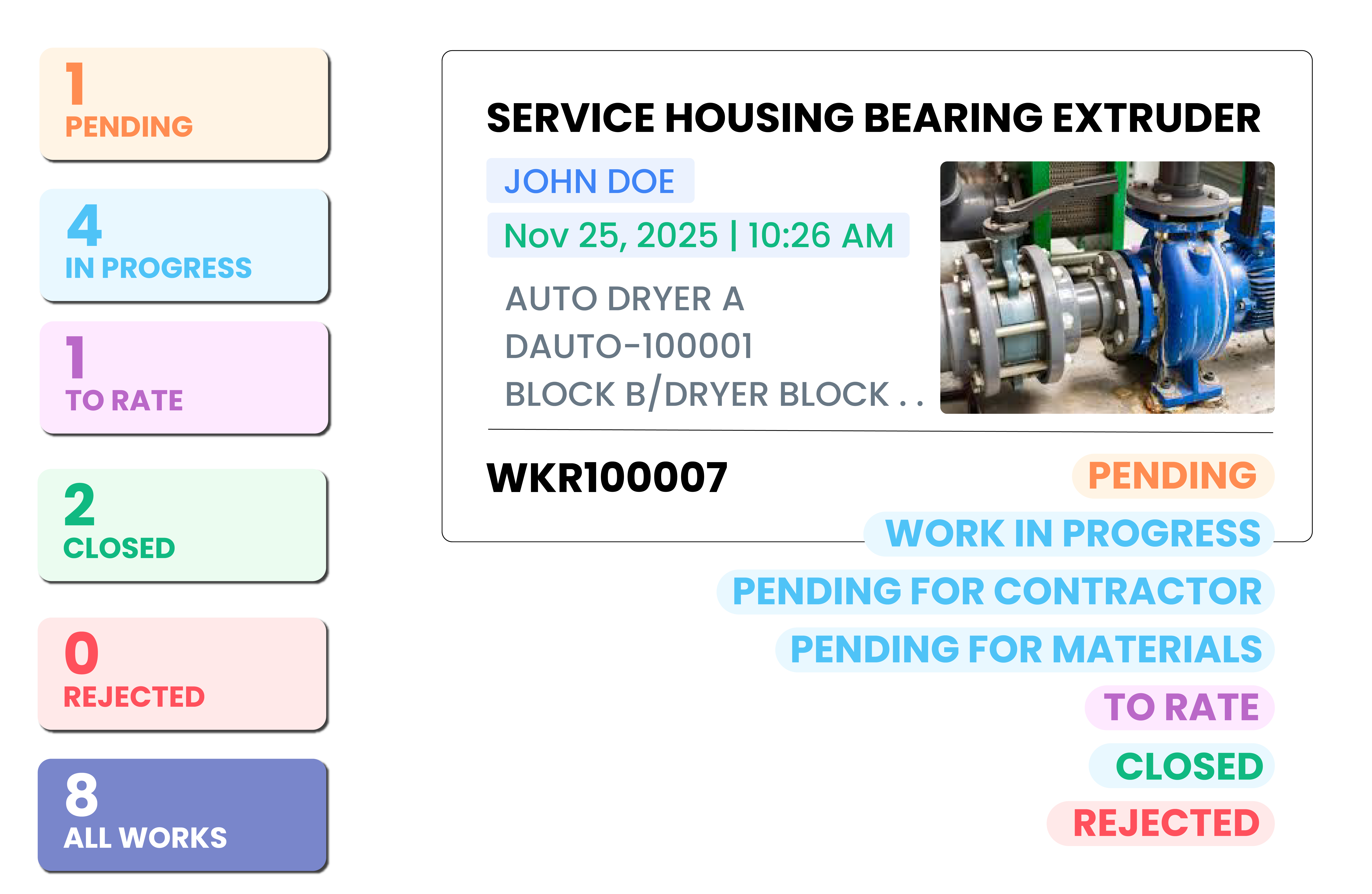 Evantage CMMS Web Work